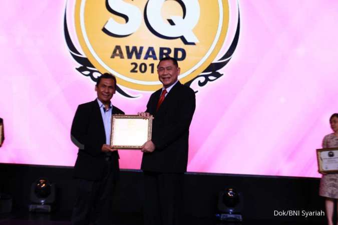 BNI Syariah Raih Penghargaan Terbaik di Service Quality Award (SQ Award) 2019