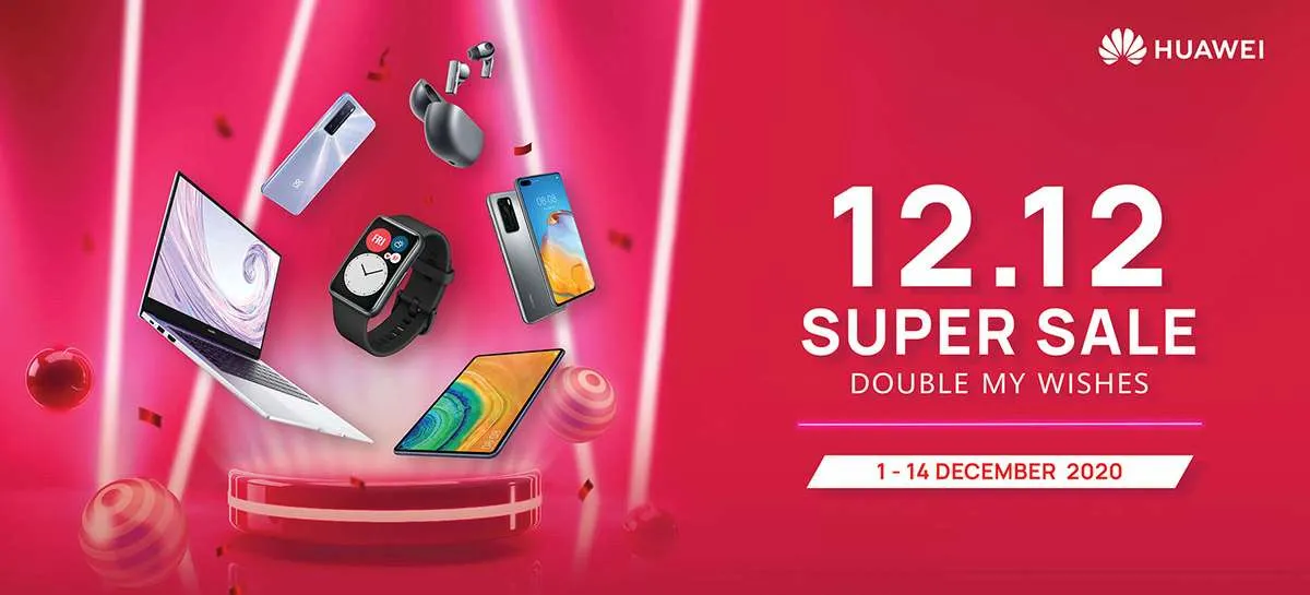 Huawei gelar program 12.12 Super Sale, berikut promo menariknya