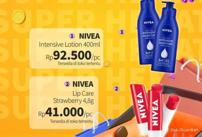 Promo Guardian Super Hemat 11-24 Desember 2025, Tambah Rp 1.000 Dapat 2 Lip Balm