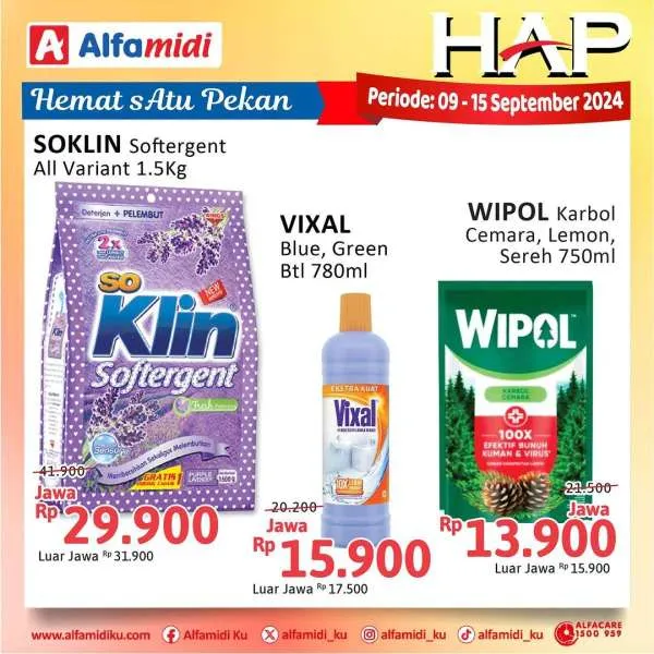 Promo Alfamidi Hemat Satu Pekan Periode 9-15 September 2024