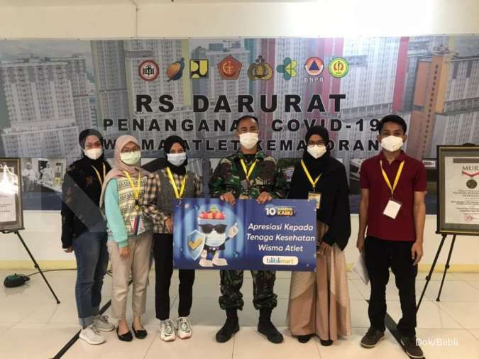 Blibli dan Para Mitra Donasi Tabung Oksigen, Produk Belanja Bulanan ke Fasilitas dan Tenaga Kesehatan