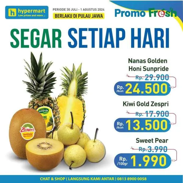 Promo Hypermart Hyper Diskon Weekday Periode 30 Juli-1 Agustus 2024