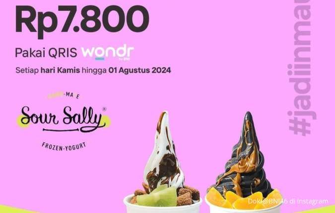 Promo Wondr by BNI di Sour Sally Harga Spesial, Berakhir Hari Ini 1 Agustus 2024