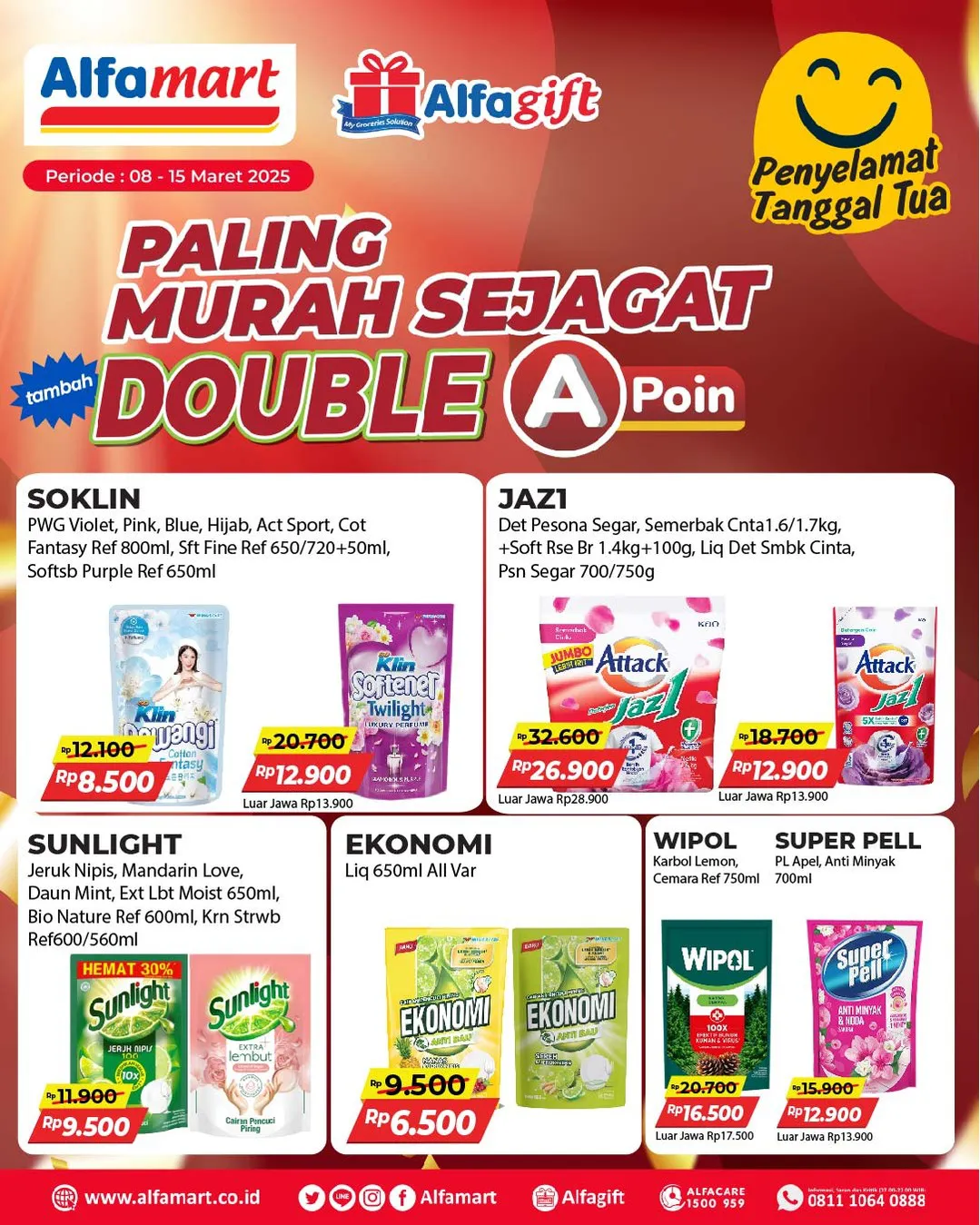 Promo Alfamart Paling Murah Sejagat Periode 8-15 Maret 2025