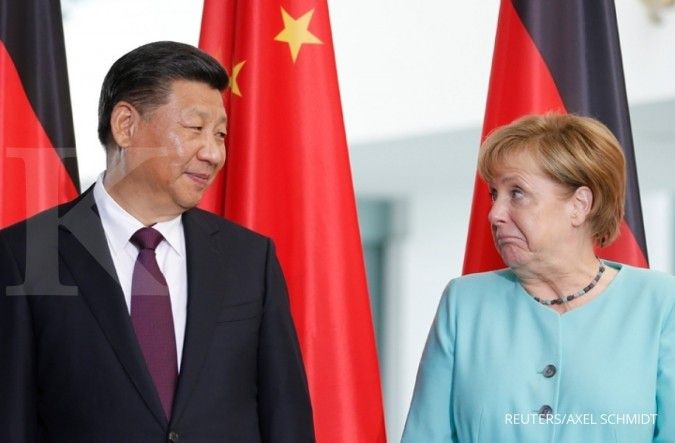 Mesra dengan Merkel, Xi Jinping: Ini telepon ketiga sejak wabah Covid-19