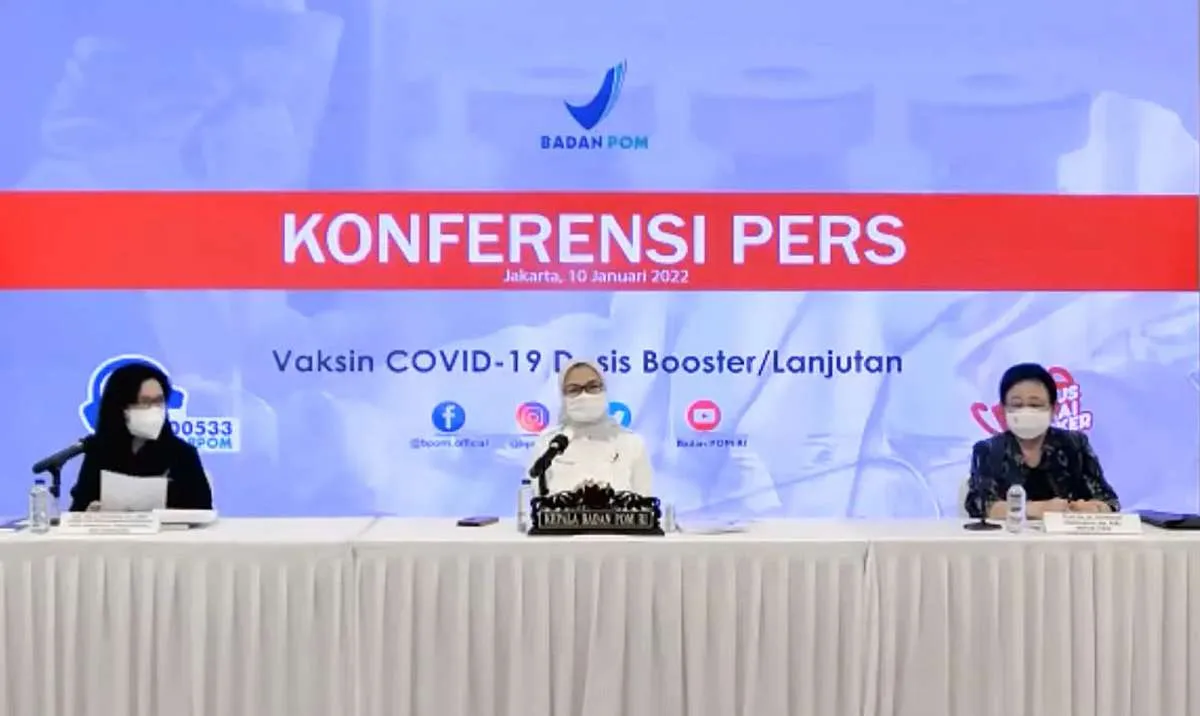 BPOM Keluarkan Izin Penggunaan 5 Merk Vaksin Covid-19 Ini untuk Booster