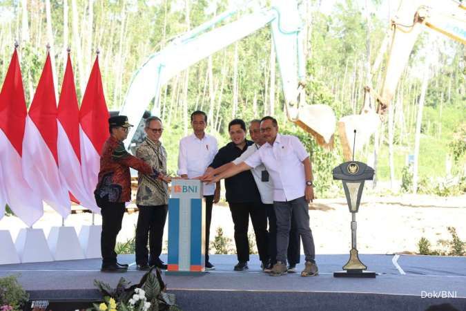 Nilai Investasi Rp 330 Miliar, Jokowi Resmikan Pembangunan Telkom Smart Office di IKN