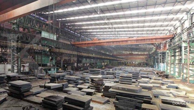 GDST Pabrik plate mill Gunawan Dianjaya (GDST) ditargetkan kelar tahun 2022