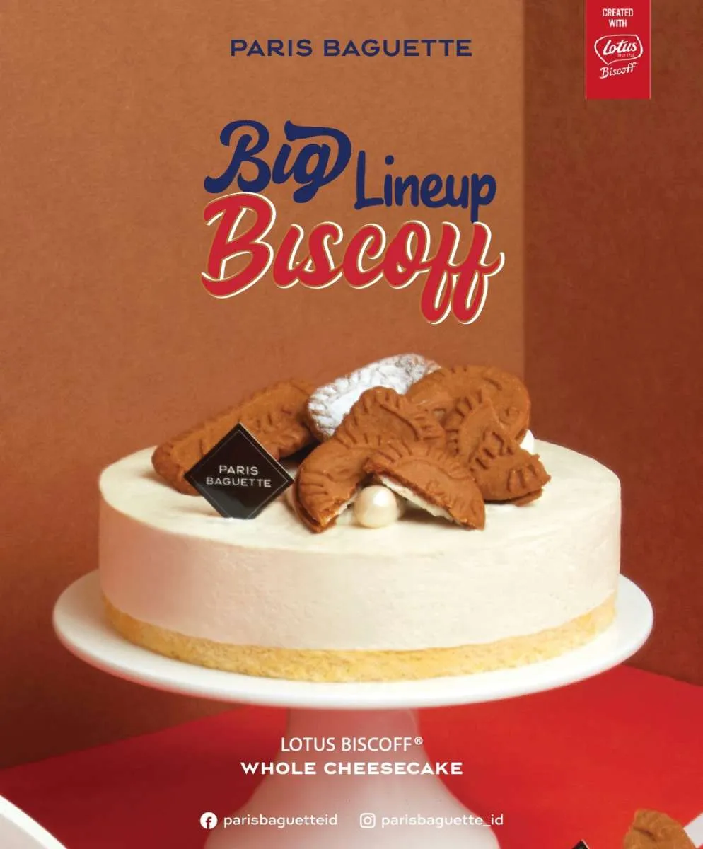 Kolaborasi Paris Baguette dengan Lotus Bakeries Hadirkan Menu Musiman Terbaru