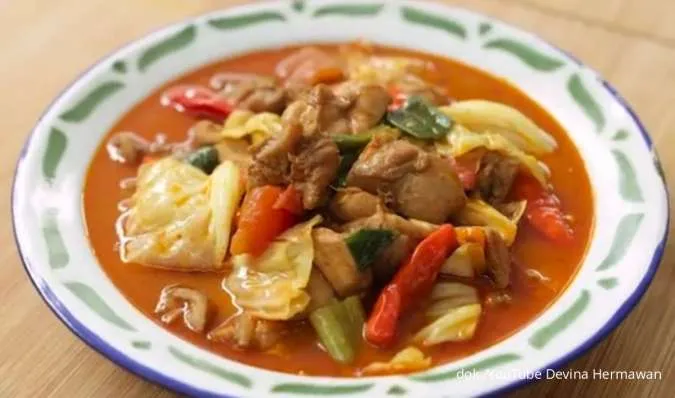 Resep Tongseng Ayam Gurih Ala Devina Hermawan, Santapan Nikmat setelah Sholat Id
