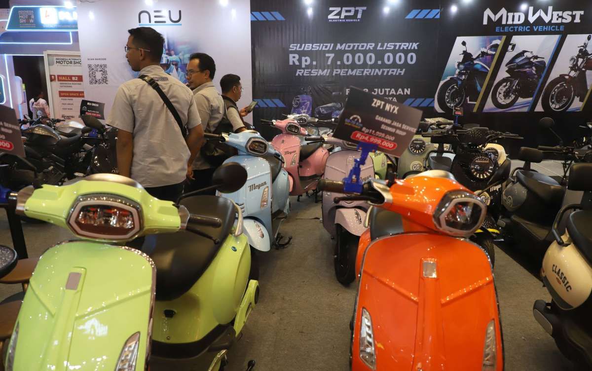 Pasar Motor Listrik Murah Kian Diminati