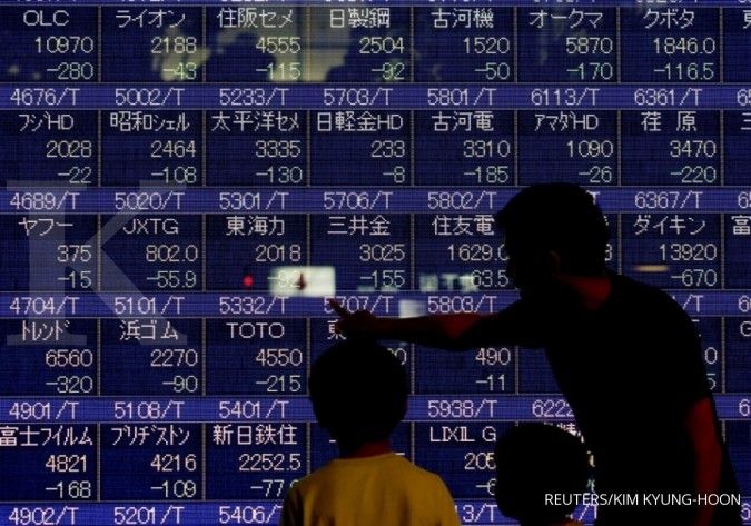 Bursa Asia kompak menguat di awal pekan ini