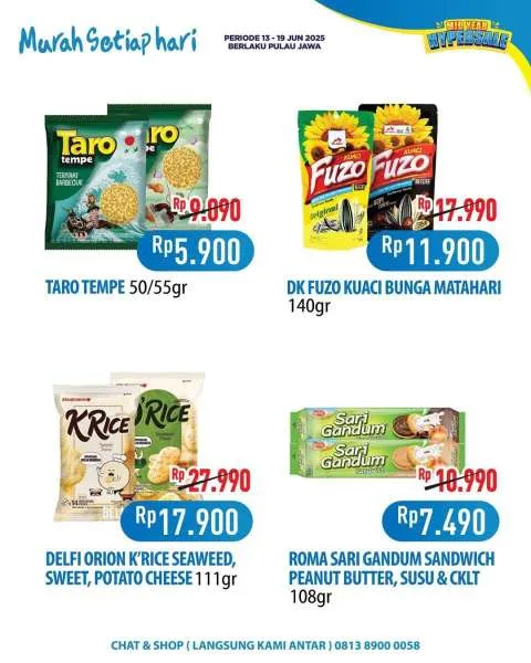Promo JSM Hypermart Hyper Diskon Weekend Periode 13-16 Juni 2025