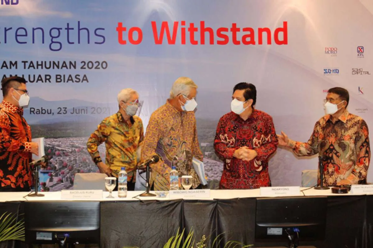 Gelar RUPST, Agung Podomoro Land (APLN) ubah susunan dewan komisaris