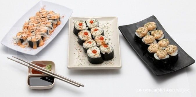 Menjemput untung dari sushi pesan antar