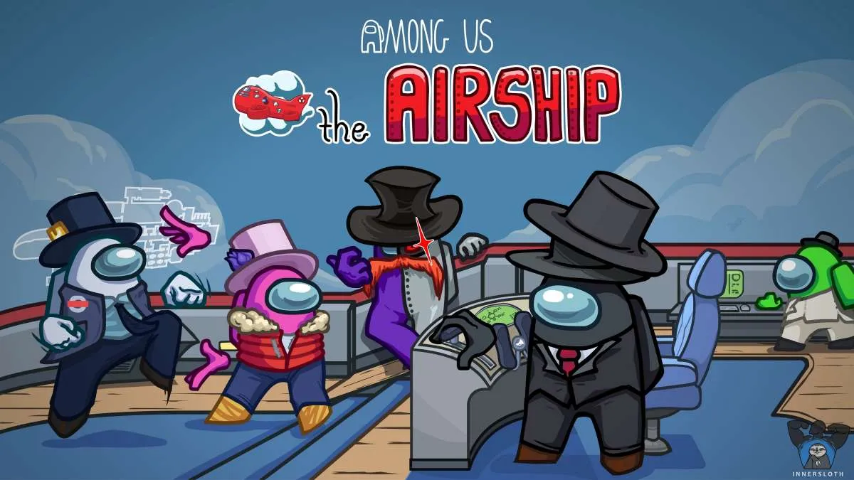 Siap-siap cari Impostor di Airship, map baru Among Us rilis akhir bulan ini