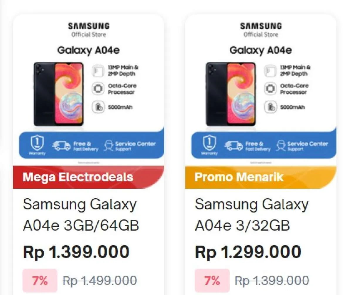 24 Rekomendasi HP 1 Jutaan Terbaik dari Samsung, Xiaomi, Hingga Infinix
