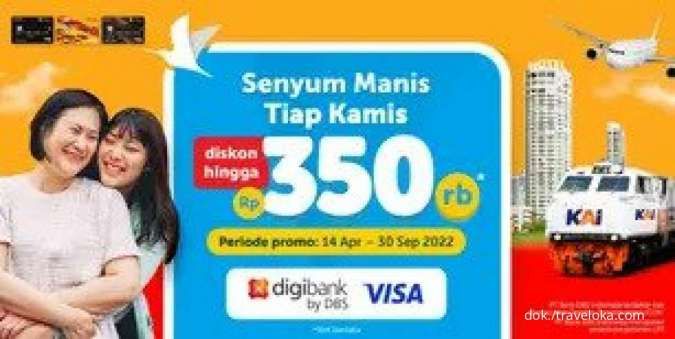 Promo Kredit DBS VISA, Diskon Produk Traveloka hingga Rp 350.000