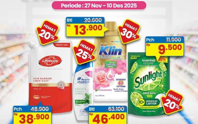 Katalog Promo Indomaret Super Hemat Periode 27 November-10 Desember 2025