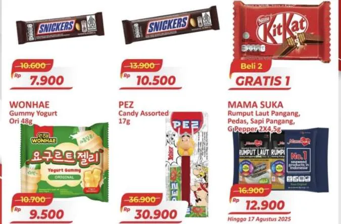 Katalog Promo JSM Alfamart Spesial Kemerdekaan 15-18 Agustus 2025, Hanya 4 Hari!