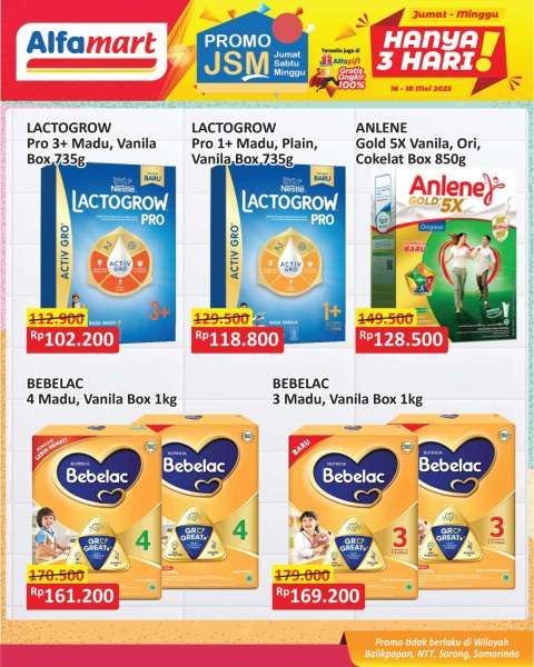 Promo JSM Alfamart 16-18 Mei 2025