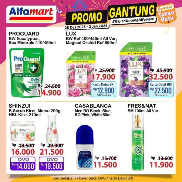 Promo Alfamart Gantung Periode 26 Desember 2023-2 Januari 2024