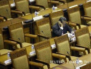 Rapat DPR molor, banyak anggota tak hadir