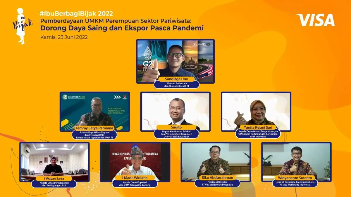 Literasi Keuangan Visa Ibu Berbagi Bijak Berdayakan Pengusaha Perempuan di Bali