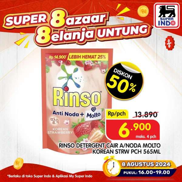 Promo 8.8 Superindo 8 Agustus 2024
