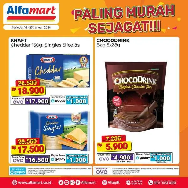 Promo Alfamart Paling Murah Sejagat Periode 16-23 Januari 2024