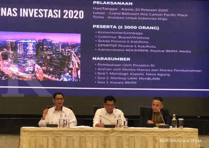 Harmonisasi kebijakan investasi dengan pemda, BKPM akan gelar Rakornas Investasi 2020