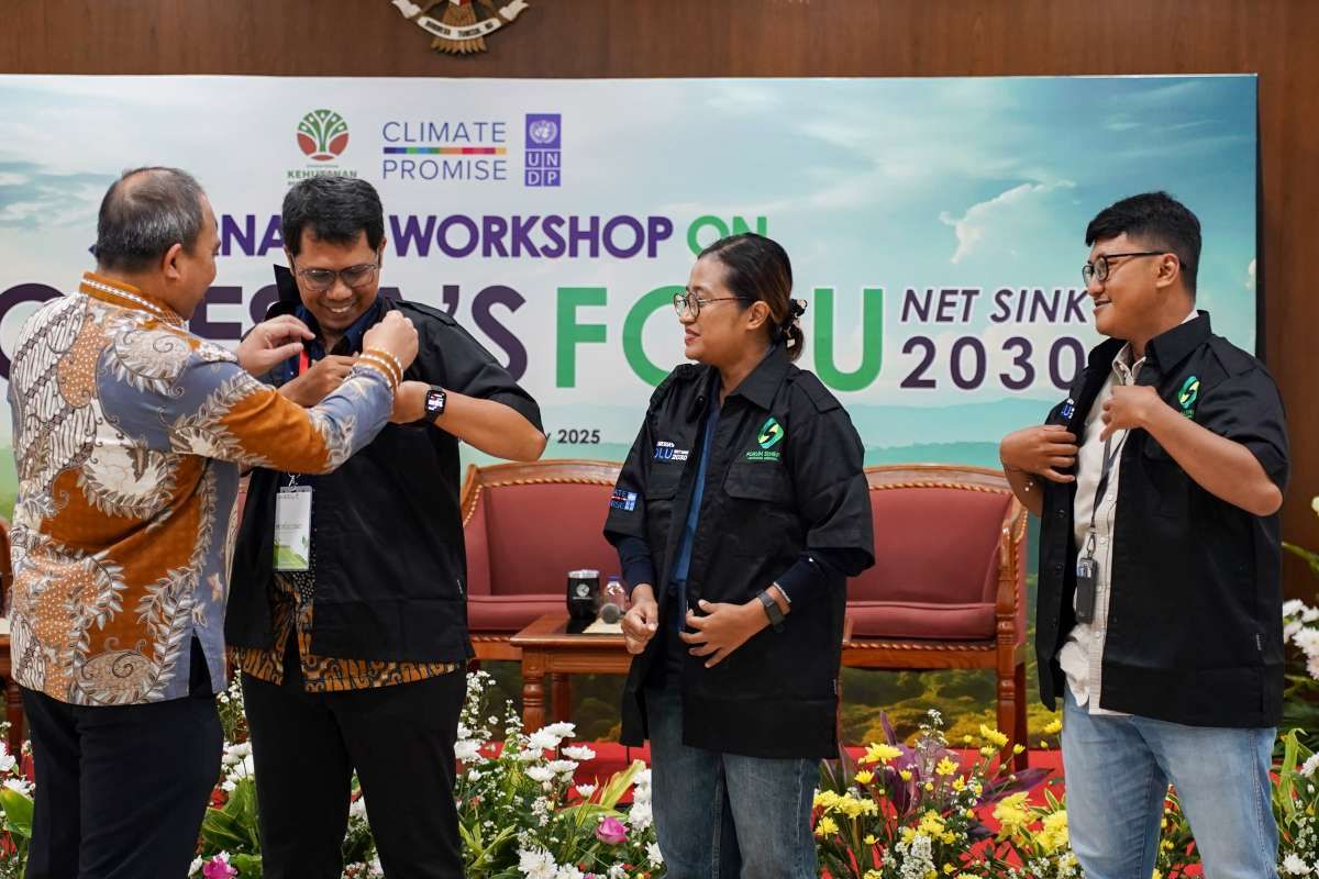 Kemenhut dan UNDP Gelar Pelatihan Jurnalis FOLU Net Sink 2030