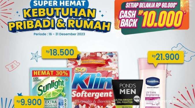 Promo Indomaret Super Hemat Desember Sampai Akhir Tahun 2023, Promo Berlaku Nasional