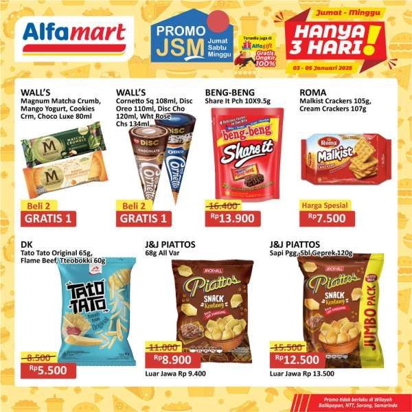 Promo JSM Alfamart 3-5 Januari 2025