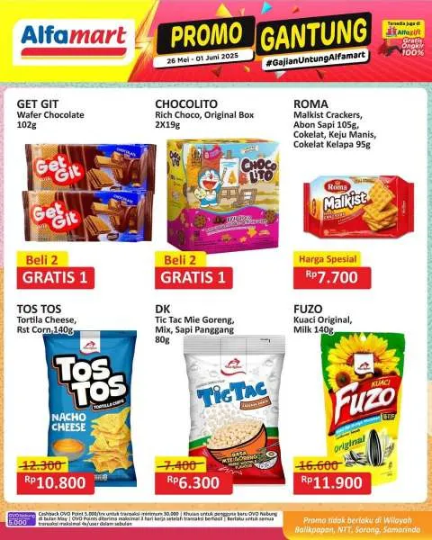 Promo Alfamart Gantung Periode 26 Mei-1 Juni 2025