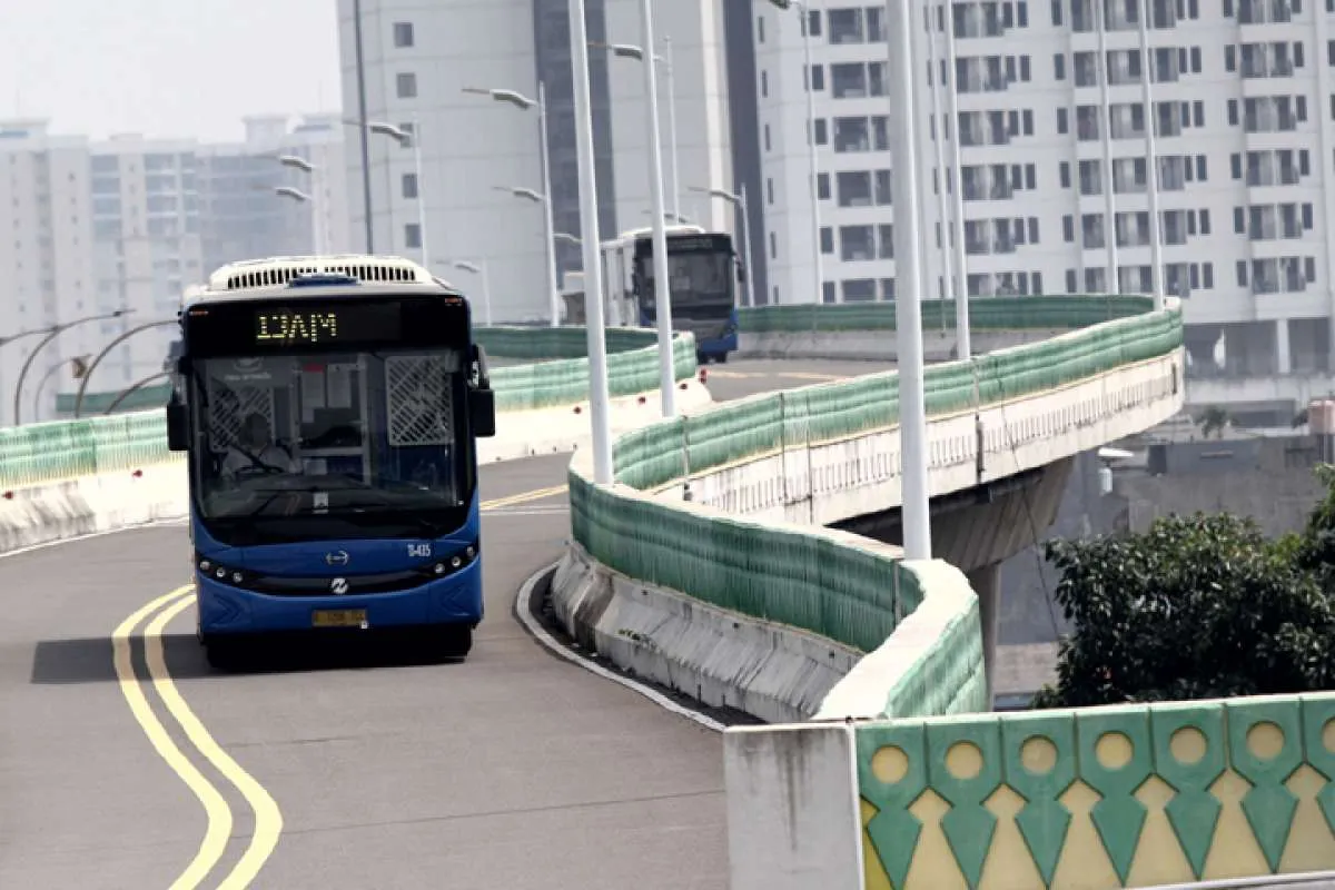 Ini lima rute bus Transjakarta yang tidak beroperasi imbas penutupan jalan