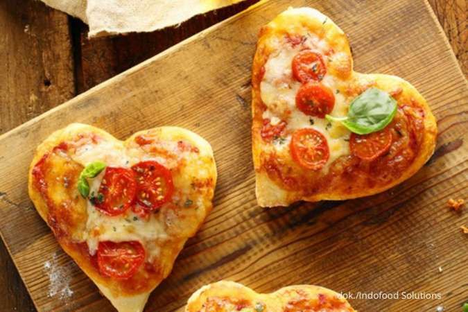 Resep Pizza Heart Mini, Pizza Bentuk Hati untuk Momen di Hari Valentine