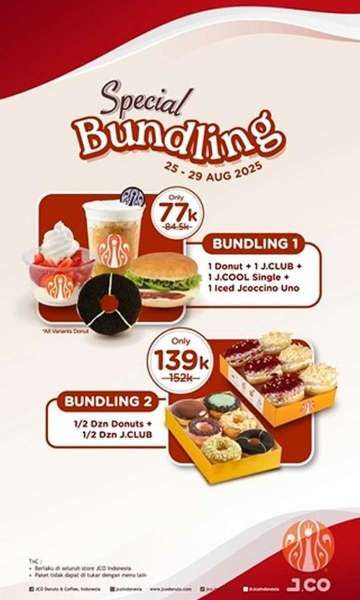 Promo J.CO Bundling Agustus 2025