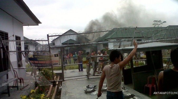 Bentrok di Lapas Tangerang, 5 orang luka parah
