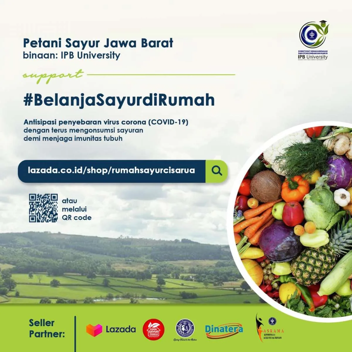 Selama pandemi covid-19, Lazada catat kenaikan penjualan sayur-mayur