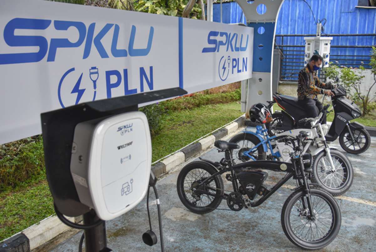 PLN Akan Membangun 168 Stasiun Pengisian Daya Kendaraan Listrik Tahun Ini