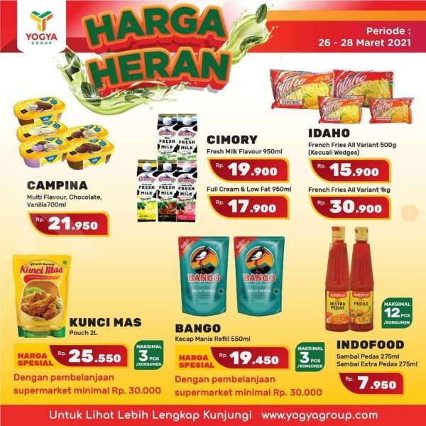 Promo JSM Yogya Supermarket 26-28 Maret 2021 