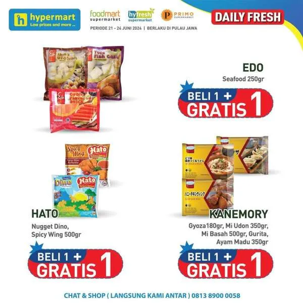 Promo JSM Hypermart Hyper Diskon Weekend Periode 21-24 Juni 2024