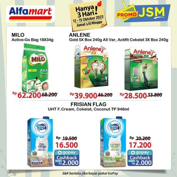 Katalog Promo JSM Alfamart Terbaru 13-15 Oktober 2023