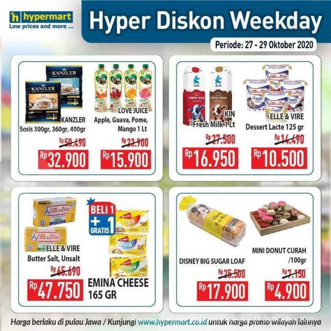 Promo Hypermart weekday 27-29 Oktober 2020