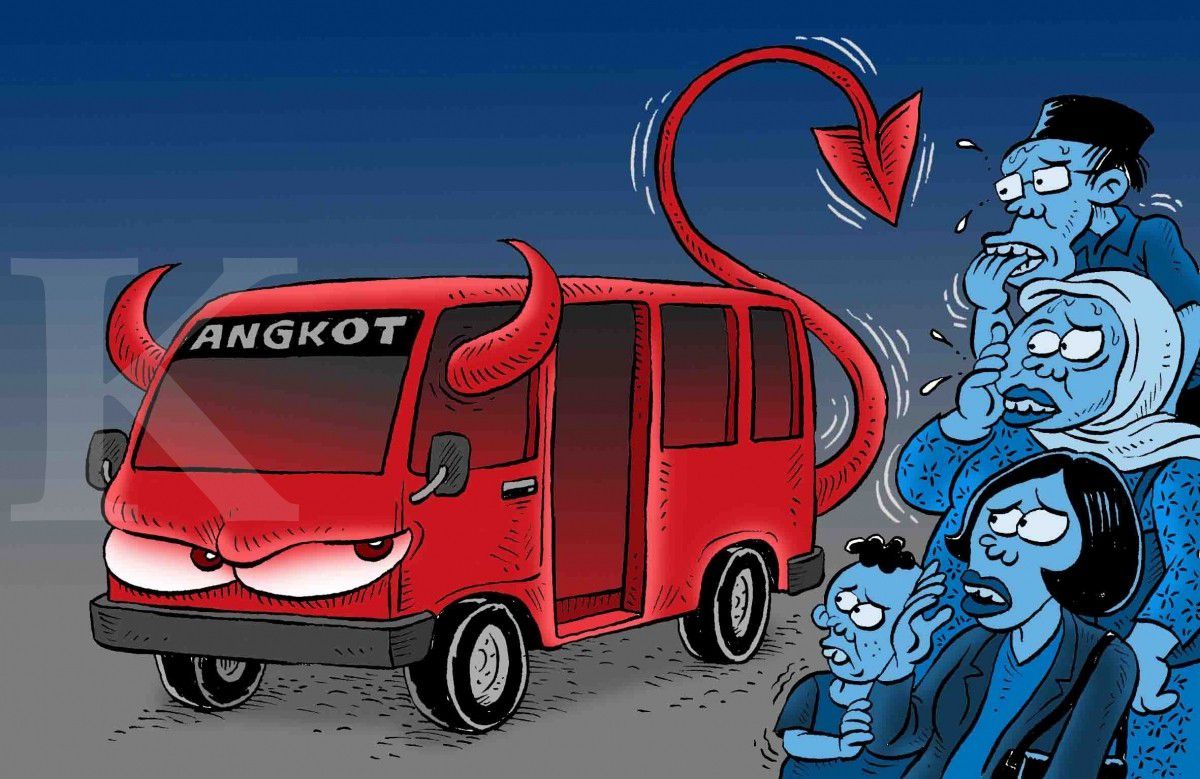 Aksi Kriminalitas di Angkutan Kota