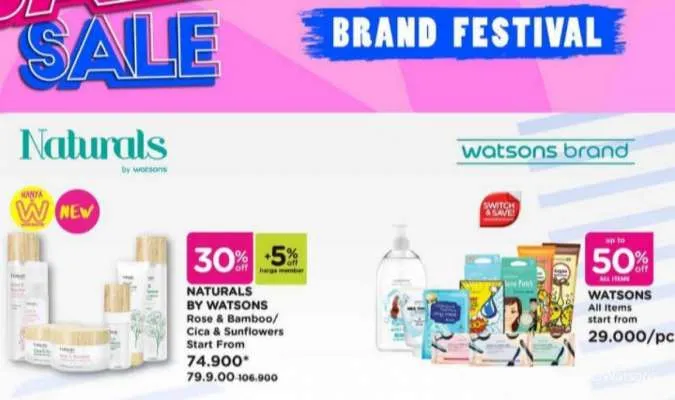 Promo Watsons 27 Januari-1 Februari 2022