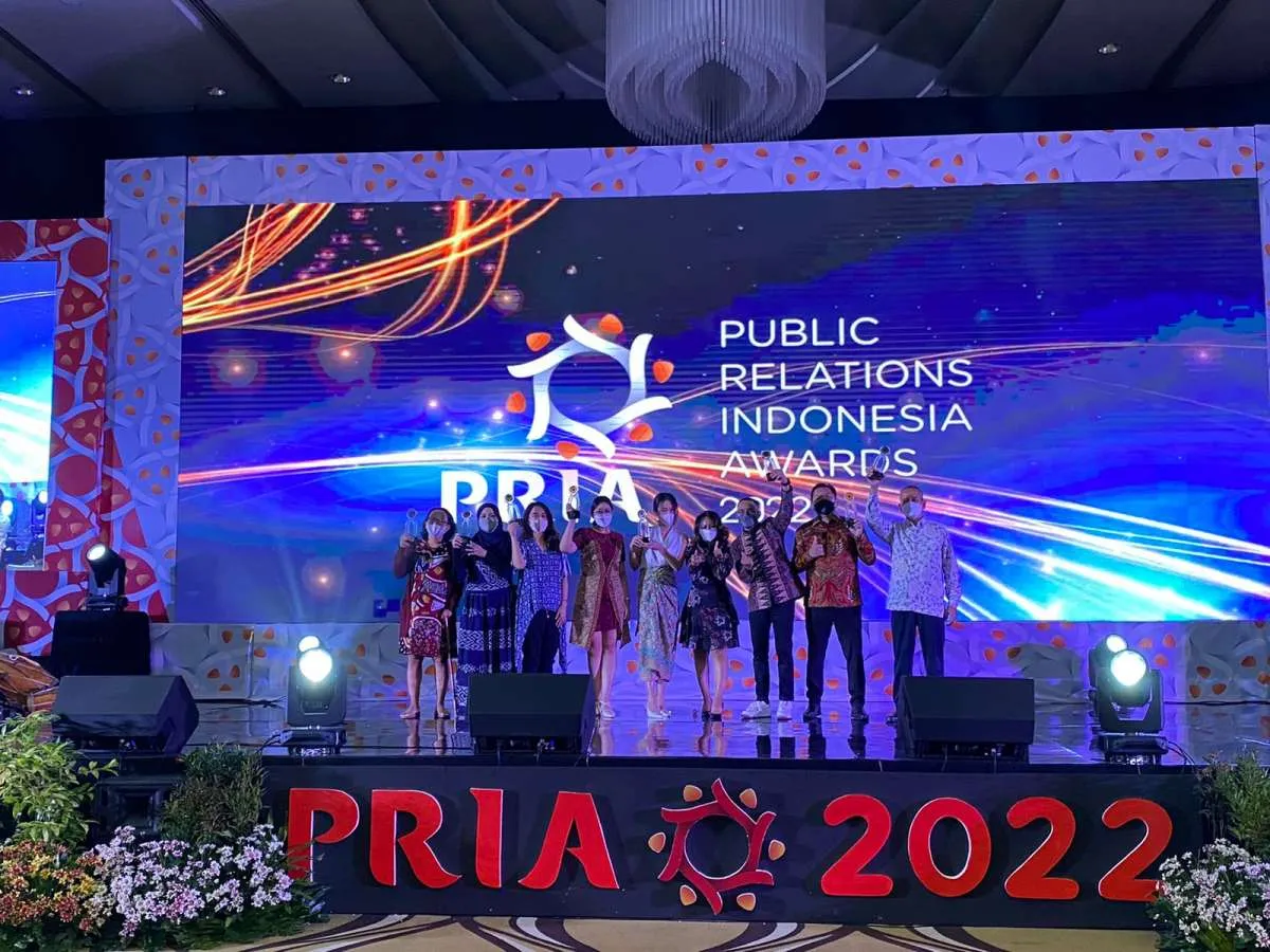 Tim PR Danone Indonesia Raih 4 Penghargaan PR Indonesia Awards 2022