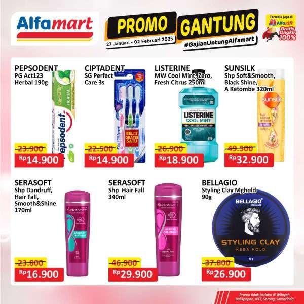 Promo Alfamart Gantung 27 Januari-2 Februari 2025