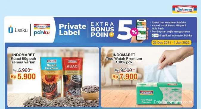 Promo Indomaret Super Hemat Mingguan Terbaru 29 Desember 2021-4 Januari 2022